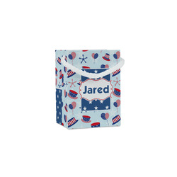 Patriotic Celebration Jewelry Gift Bags - Matte (Personalized)