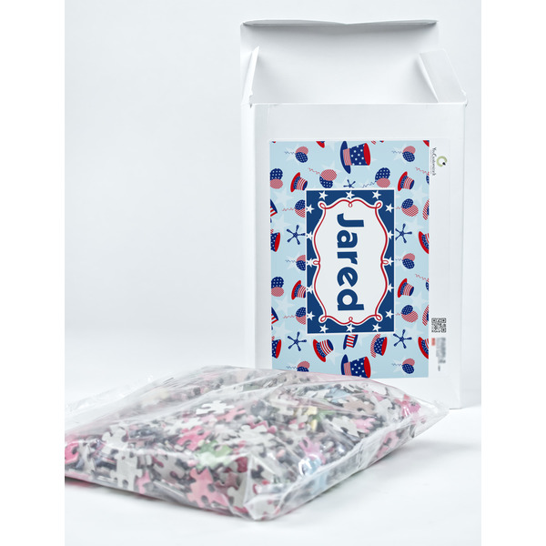 Patriotic Celebration Jigsaw Puzzle 1014 Piece - Box