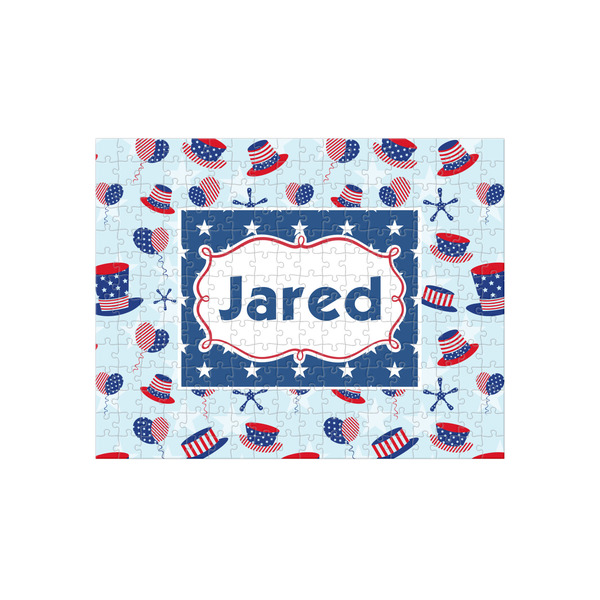 Custom Patriotic Celebration 252 pc Jigsaw Puzzle (Personalized)