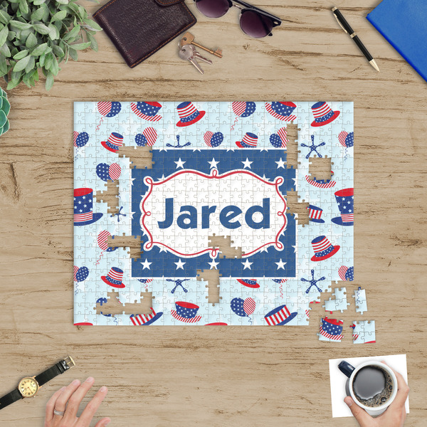 Patriotic Celebration Jigsaw Puzzle 500 Piece - In Context