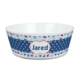 Patriotic Celebration Kid's Bowl (Personalized)