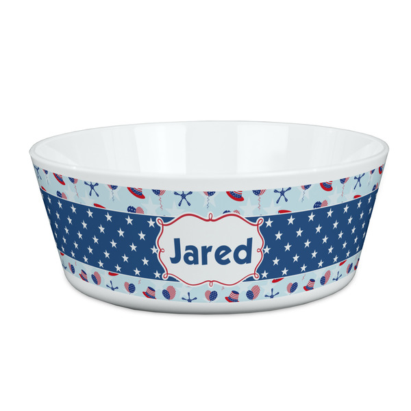 Custom Patriotic Celebration Kid's Bowl (Personalized)
