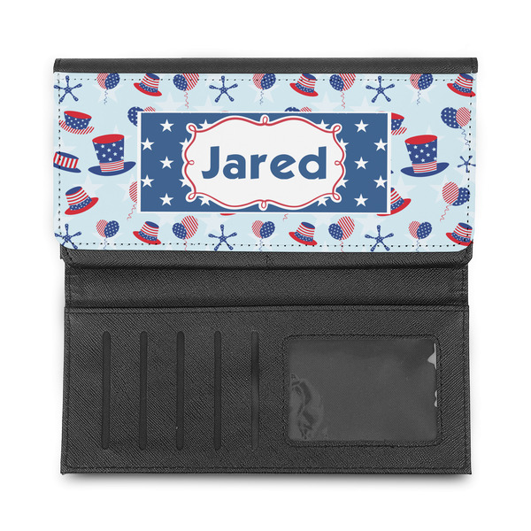 Patriotic Celebration Ladies Wallet - Half Way Open