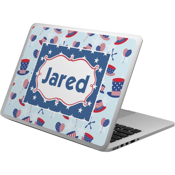 Custom Patriotic Celebration Laptop Skin - Custom Sized (Personalized)