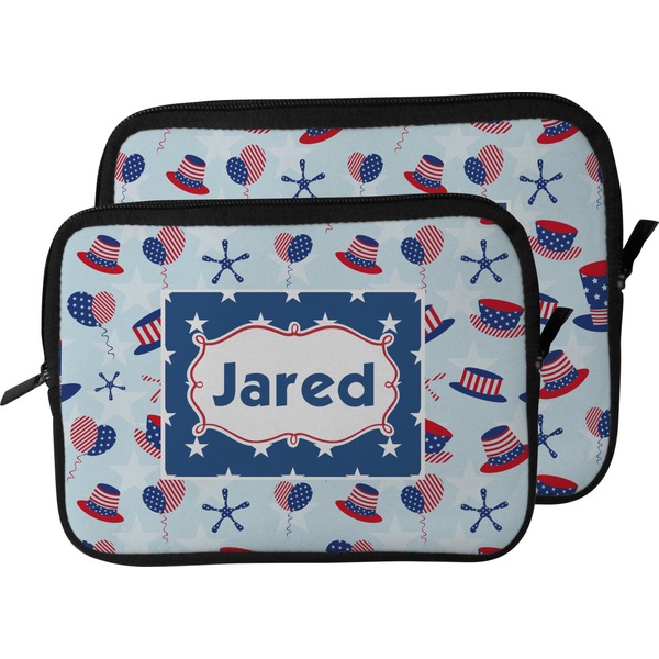 Patriotic Celebration Laptop Sleeve (Size Comparison)