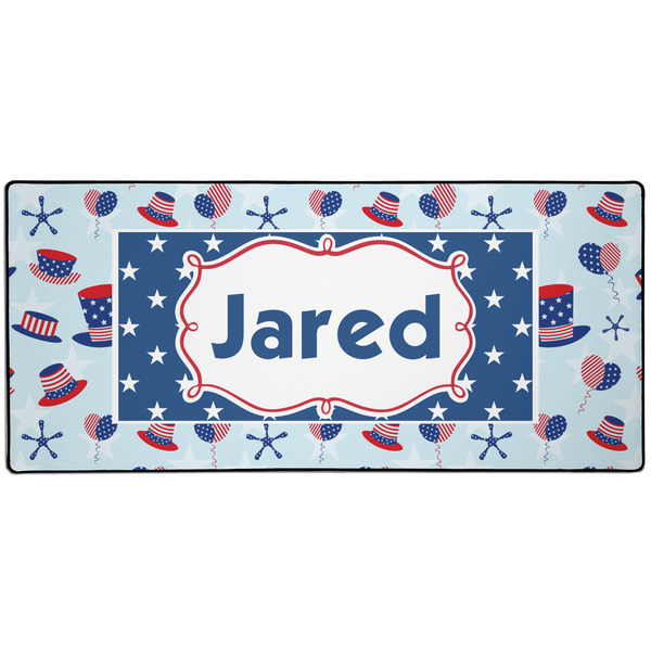 Custom Patriotic Celebration 3XL Gaming Mouse Pad - 35" x 16" (Personalized)