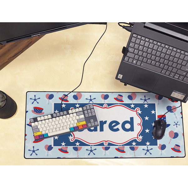 Patriotic Celebration Large Gaming Mats - LIFESTYLE
