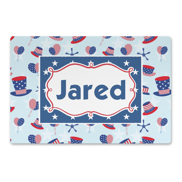 Custom Patriotic Celebration Large Rectangle Car Magnet (Personalized)