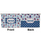 Patriotic Celebration Large Zipper Pouch Approval (Front and Back)