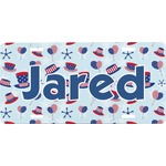 Patriotic Celebration Front License Plate (Personalized)