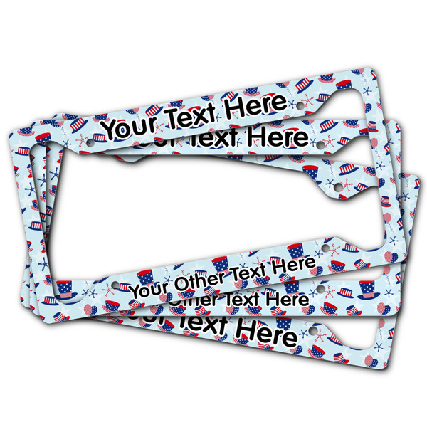 Patriotic Celebration License Plate Frames - (PARENT MAIN)