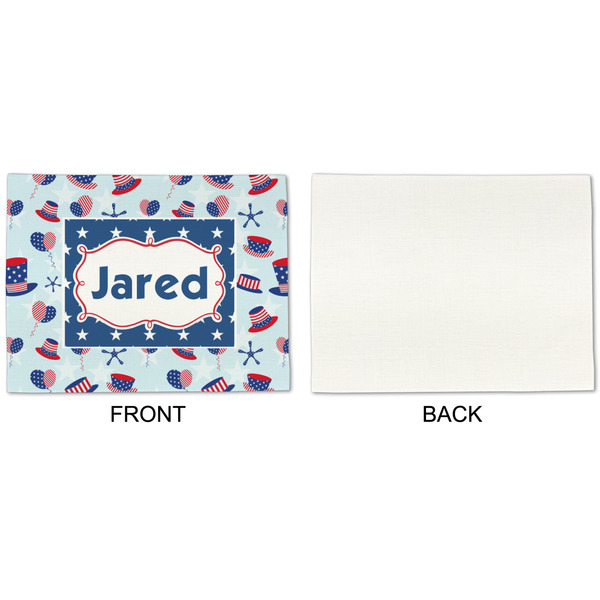 Patriotic Celebration Linen Placemat - APPROVAL Single (single sided)