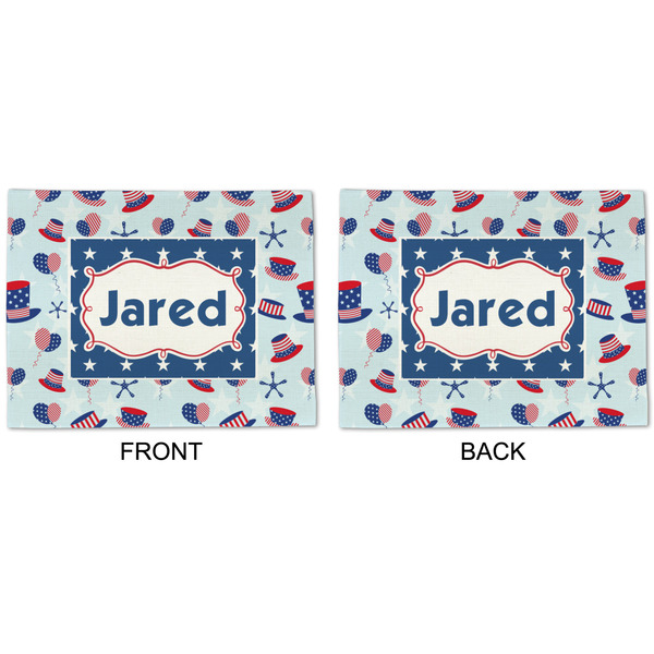 Patriotic Celebration Linen Placemat - APPROVAL (double sided)