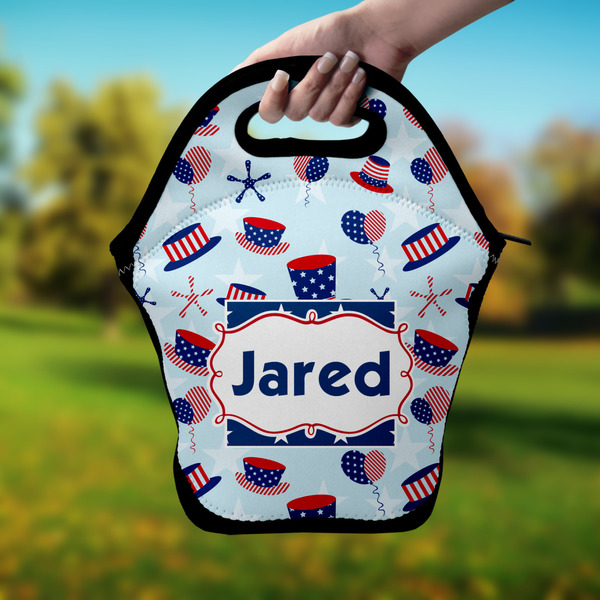 Patriotic Celebration Lunch Bag - Hand