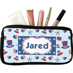 Patriotic Celebration Makeup / Cosmetic Bag (Personalized)