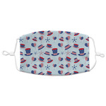 Patriotic Celebration Adult Cloth Face Mask - XLarge