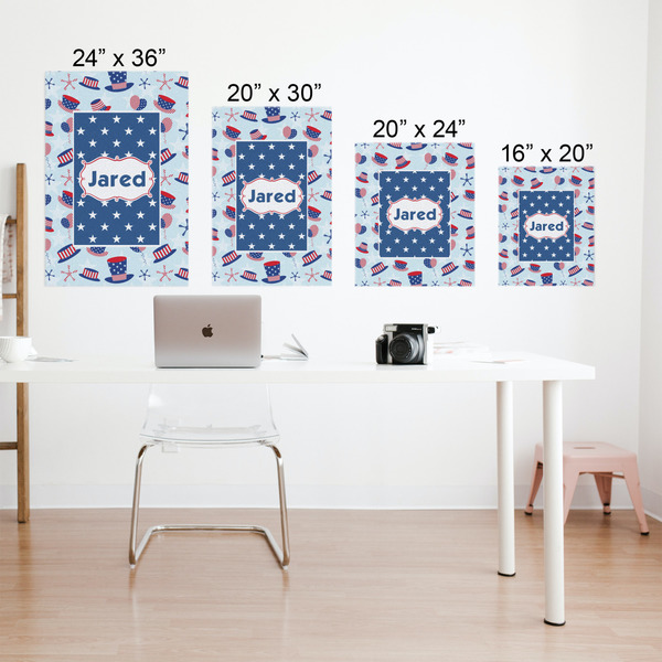 Patriotic Celebration Matte Poster - Sizes