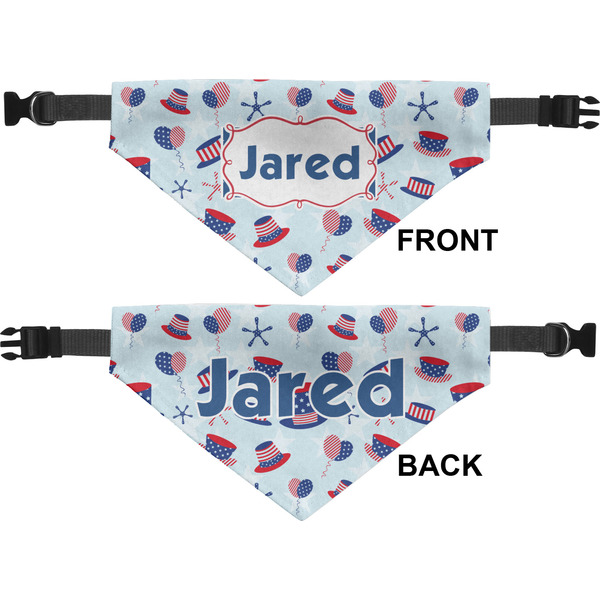 Patriotic Celebration Medium Dog Bandana Approval