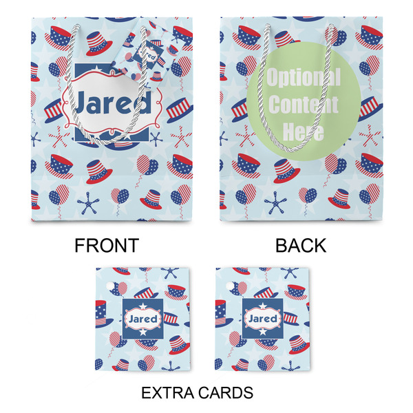 Patriotic Celebration Medium Gift Bag - Approval