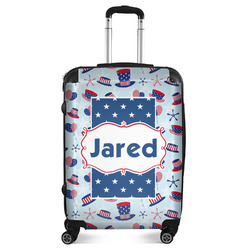 Patriotic Celebration Suitcase - 24" Medium - Checked (Personalized)