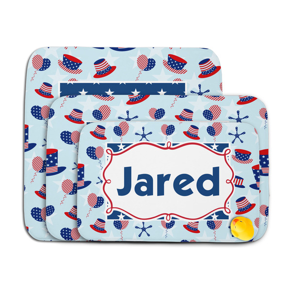 Patriotic Celebration Memory Foam Bath Mat - MAIN PARENT