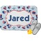 Patriotic Celebration Memory Foam Bath Mat - 34"x21" (Personalized)