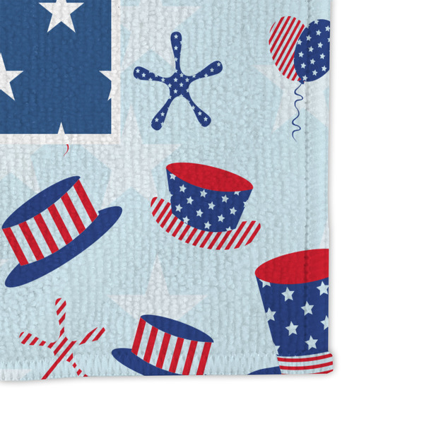 Patriotic Celebration Microfiber Dish Rag - DETAIL