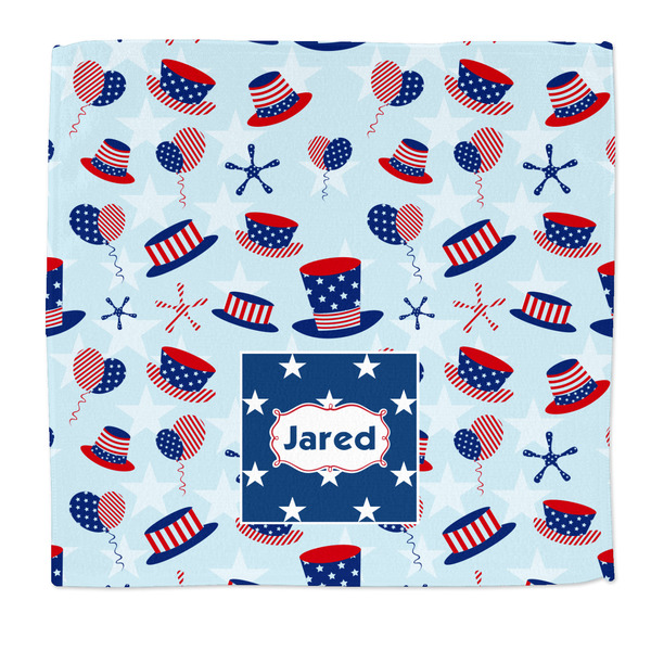 Custom Patriotic Celebration Microfiber Dish Rag (Personalized)