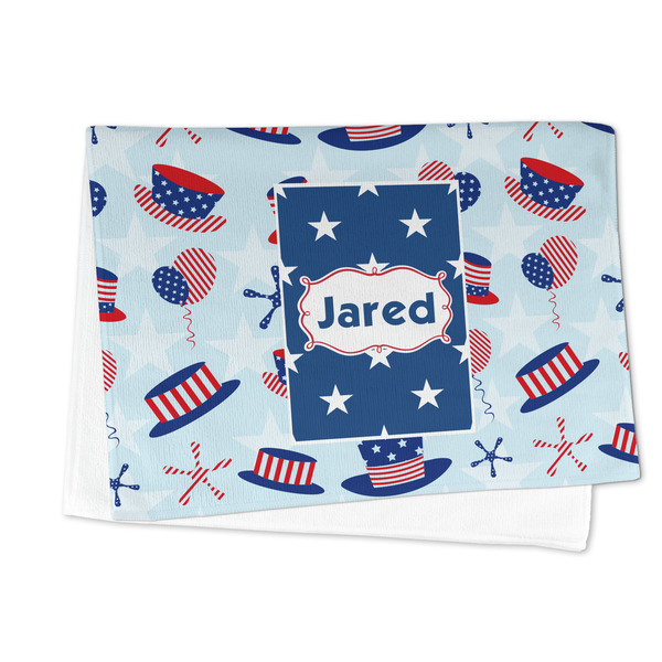 Patriotic Celebration Microfiber Dish Towel - FOLDED HALF