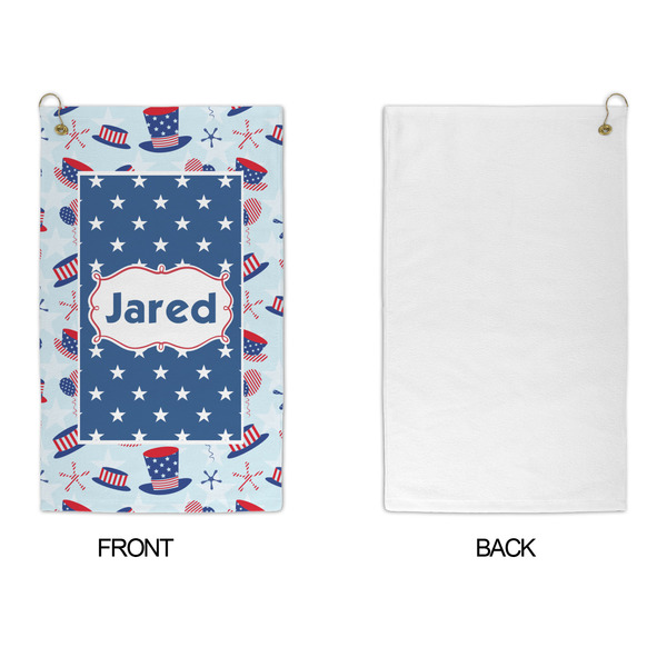 Patriotic Celebration Microfiber Golf Towels - APPROVAL