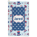Patriotic Celebration Microfiber Golf Towel (Personalized)