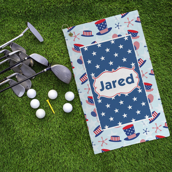 Patriotic Celebration Microfiber Golf Towels - LIFESTYLE
