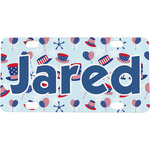 Patriotic Celebration Mini/Bicycle License Plate (Personalized)