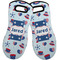 Patriotic Celebration Neoprene Oven Mitts - Set of 2 w/ Name or Text