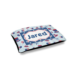 Patriotic Celebration Outdoor Dog Bed - Small (Personalized)