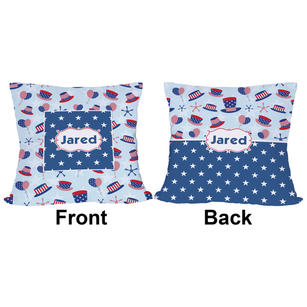 Patriotic Celebration Outdoor Pillow - 16x16