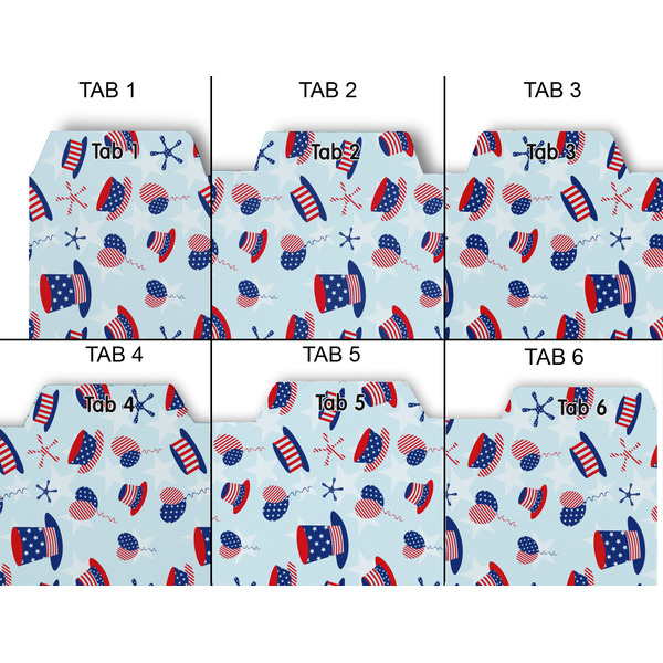 Patriotic Celebration Page Dividers - Set of 6 - Approval