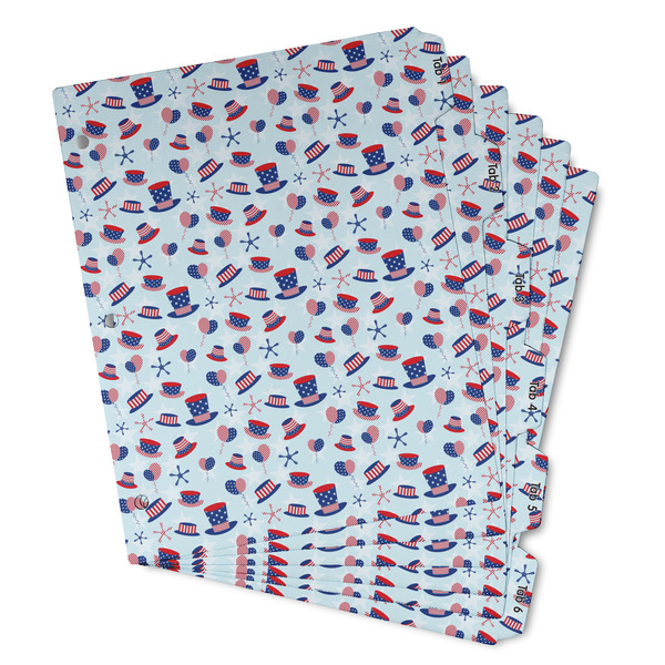 Patriotic Celebration Page Dividers - Set of 6 - Main/Front