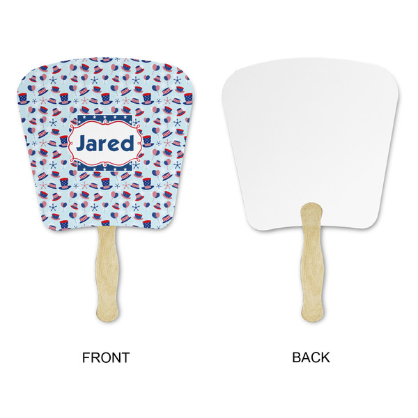 Patriotic Celebration Paper Fans - Approval