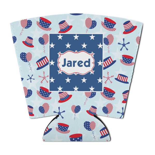 Custom Patriotic Celebration Party Cup Sleeve - with Bottom (Personalized)