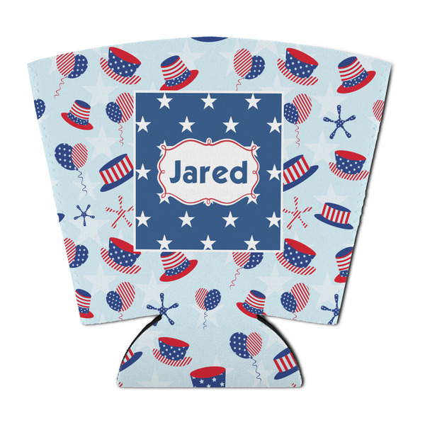 Patriotic Celebration Party Cup Sleeves - with bottom - FRONT