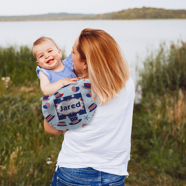 Patriotic Celebration Peanut Shaped Burp - Lifestyle