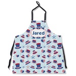 Patriotic Celebration Apron Without Pockets w/ Name or Text