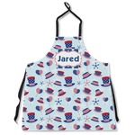 Patriotic Celebration Apron Without Pockets w/ Name or Text