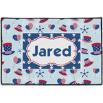 Patriotic Celebration Door Mat - 36"x24" (Personalized)