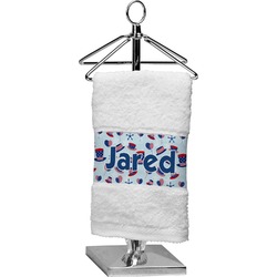 Patriotic Celebration Cotton Finger Tip Towel (Personalized)