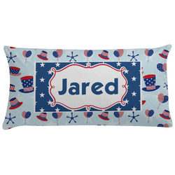 Patriotic Celebration Pillow Case - King (Personalized)