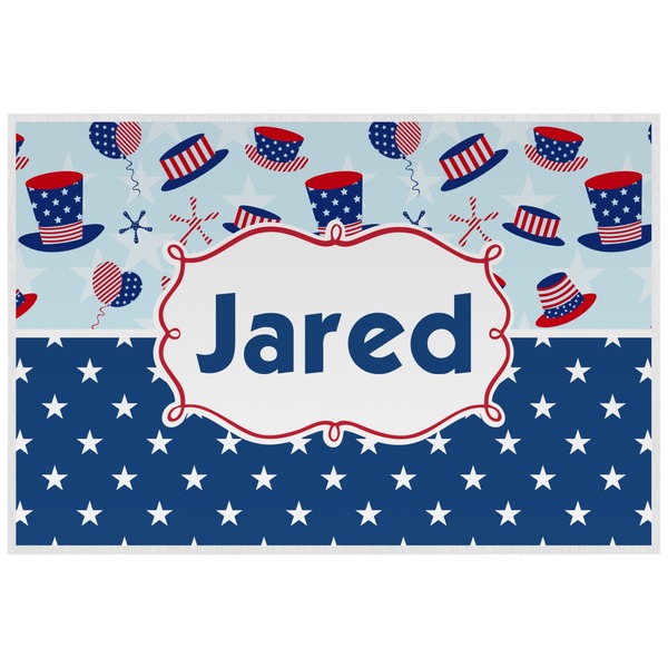Patriotic Celebration Personalized Placemat (Back)