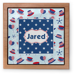 Patriotic Celebration Pet Urn w/ Name or Text