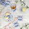 Patriotic Celebration Plastic Party Appetizer & Dessert Plates - In Context